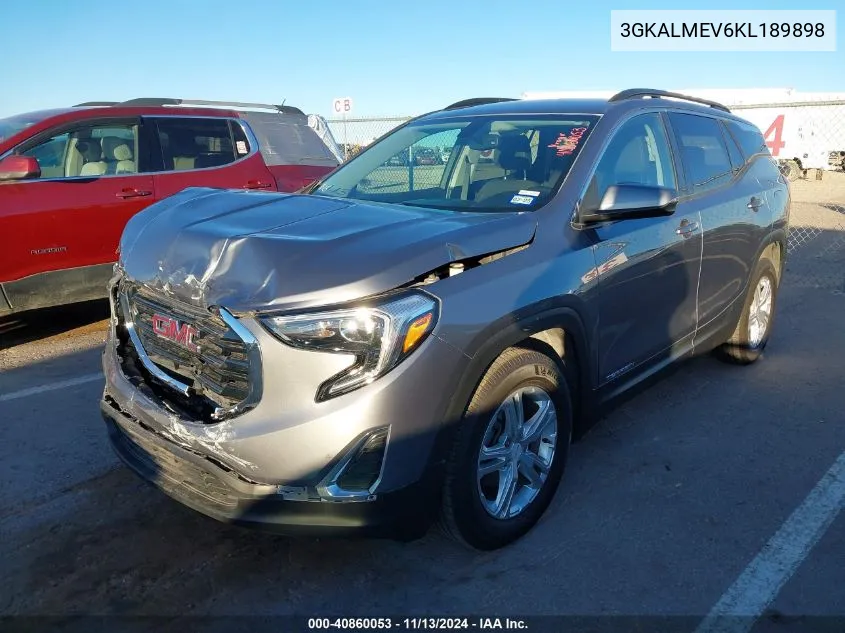 3GKALMEV6KL189898 2019 GMC Terrain Sle