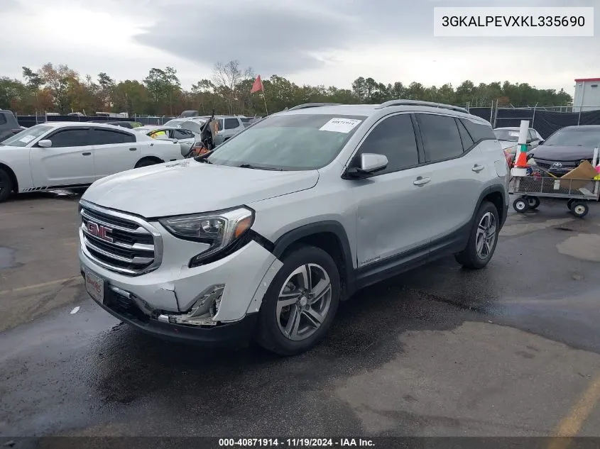 2019 GMC Terrain Slt VIN: 3GKALPEVXKL335690 Lot: 40871914