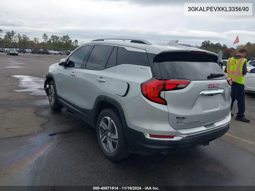 2019 GMC Terrain Slt VIN: 3GKALPEVXKL335690 Lot: 40871914