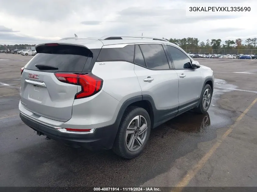 2019 GMC Terrain Slt VIN: 3GKALPEVXKL335690 Lot: 40871914