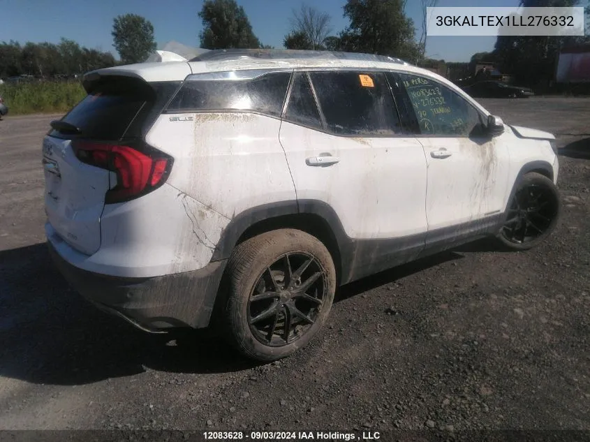 2020 GMC Terrain Sle VIN: 3GKALTEX1LL276332 Lot: 12083628