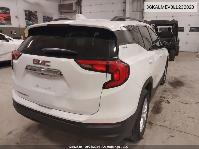 2020 GMC Terrain VIN: 3GKALMEV3LL232823 Lot: 12103880