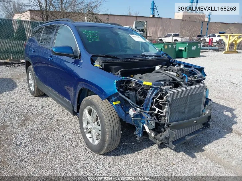 2020 GMC Terrain Fwd Sle VIN: 3GKALMEVXLL168263 Lot: 38810254