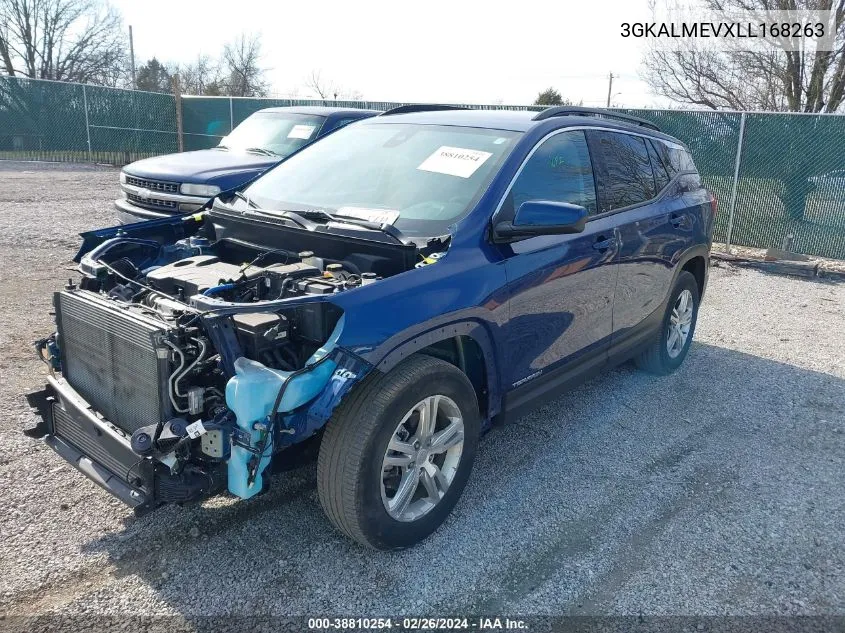 2020 GMC Terrain Fwd Sle VIN: 3GKALMEVXLL168263 Lot: 38810254