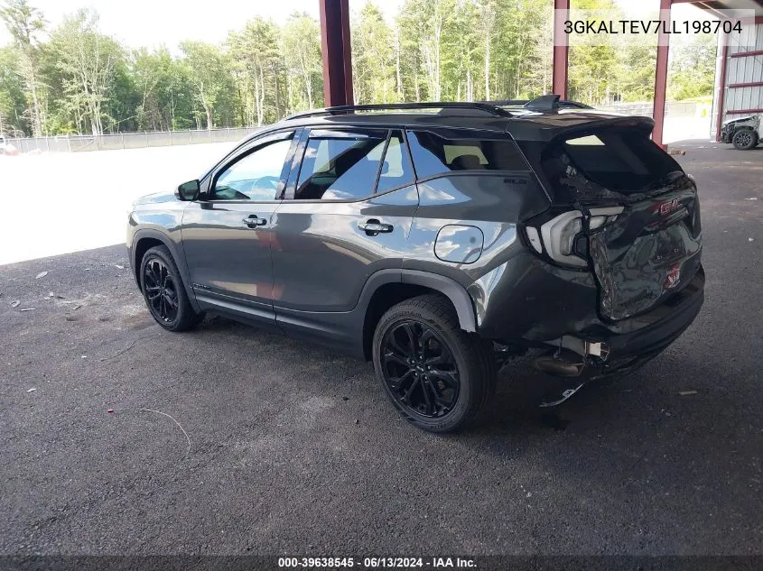 2020 GMC Terrain Awd Sle VIN: 3GKALTEV7LL198704 Lot: 39638545