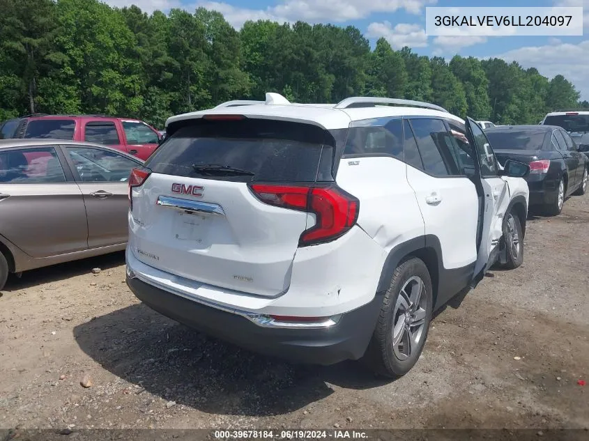 2020 GMC Terrain Awd Slt VIN: 3GKALVEV6LL204097 Lot: 39678184