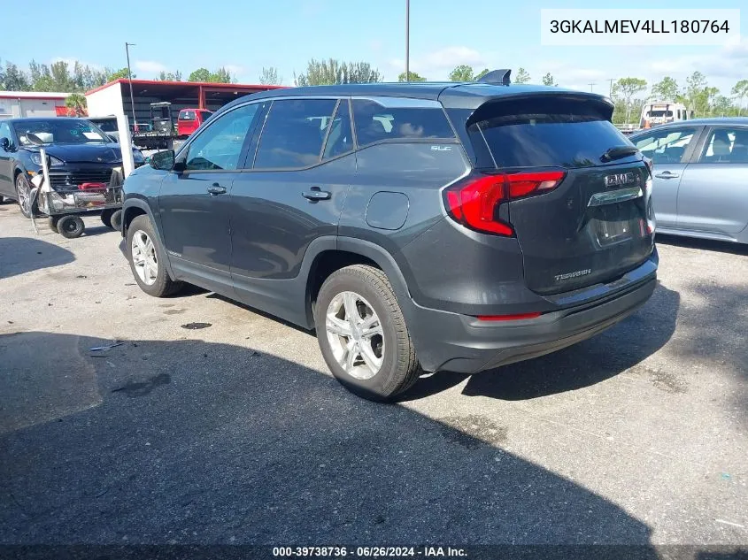 2020 GMC Terrain Fwd Sle VIN: 3GKALMEV4LL180764 Lot: 39738736