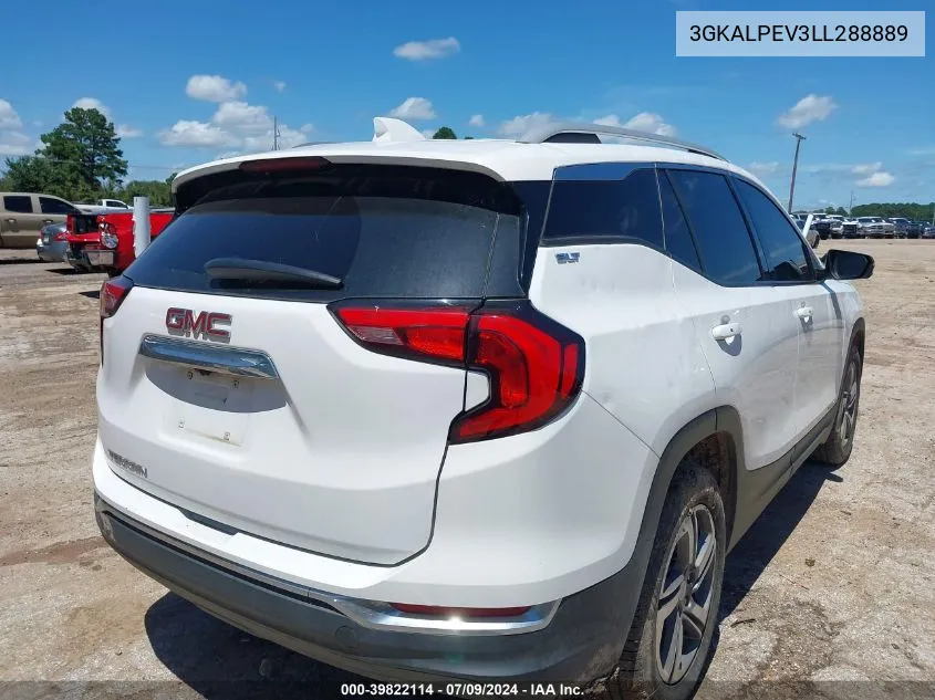 2020 GMC Terrain Fwd Slt VIN: 3GKALPEV3LL288889 Lot: 39822114