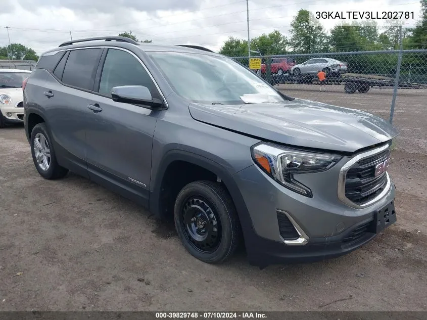 3GKALTEV3LL202781 2020 GMC Terrain Awd Sle