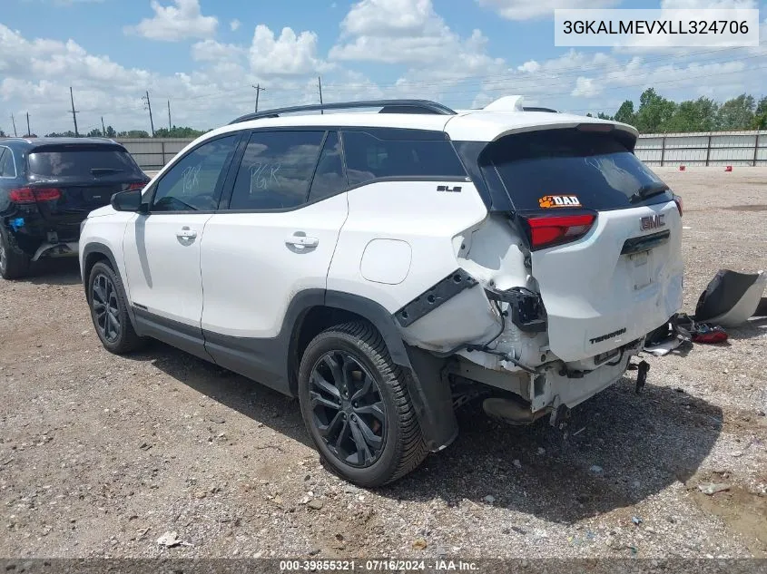 3GKALMEVXLL324706 2020 GMC Terrain Fwd Sle