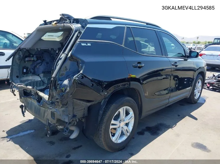 3GKALMEV4LL294585 2020 GMC Terrain Fwd Sle