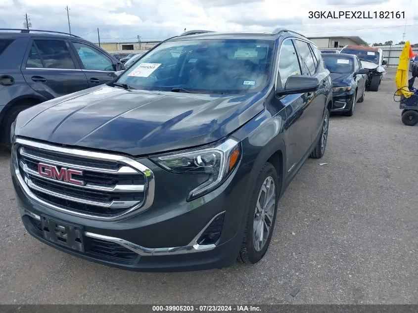 2020 GMC Terrain Fwd Slt VIN: 3GKALPEX2LL182161 Lot: 39905203