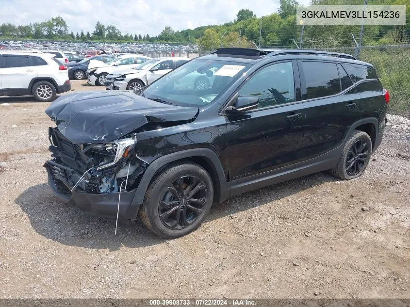 2020 GMC Terrain Fwd Sle VIN: 3GKALMEV3LL154236 Lot: 39908733