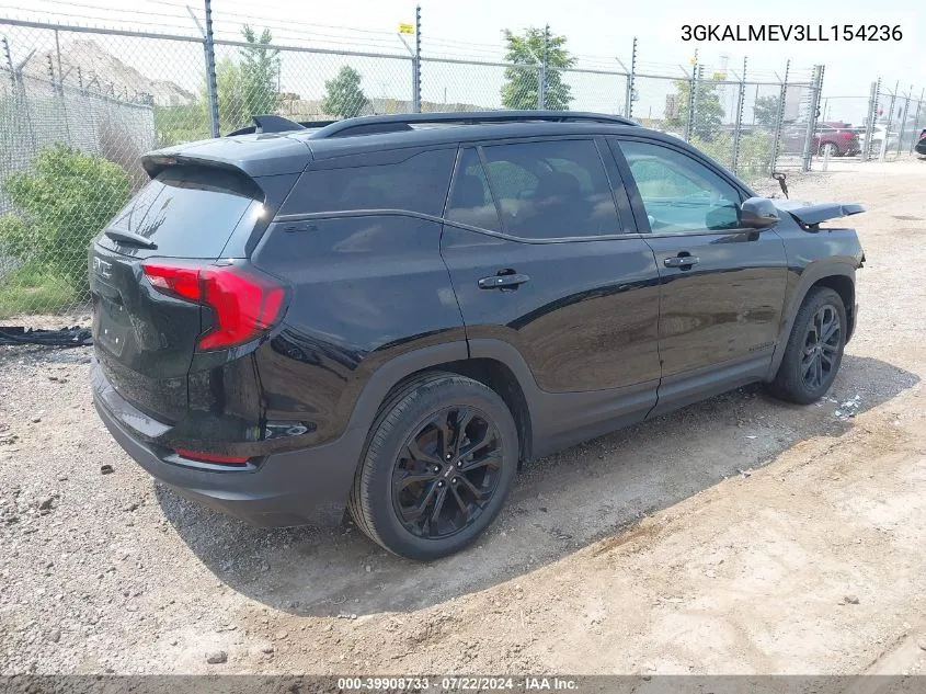 2020 GMC Terrain Fwd Sle VIN: 3GKALMEV3LL154236 Lot: 39908733