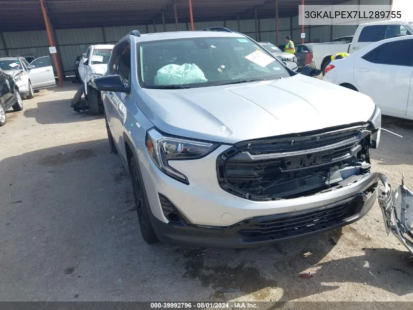 2020 GMC Terrain Fwd Slt VIN: 3GKALPEX7LL289755 Lot: 39992796