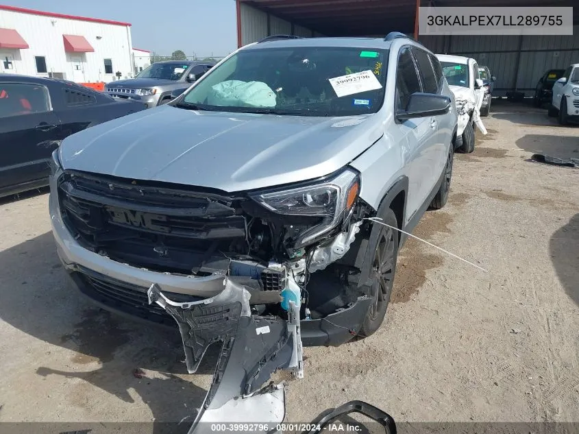 3GKALPEX7LL289755 2020 GMC Terrain Fwd Slt