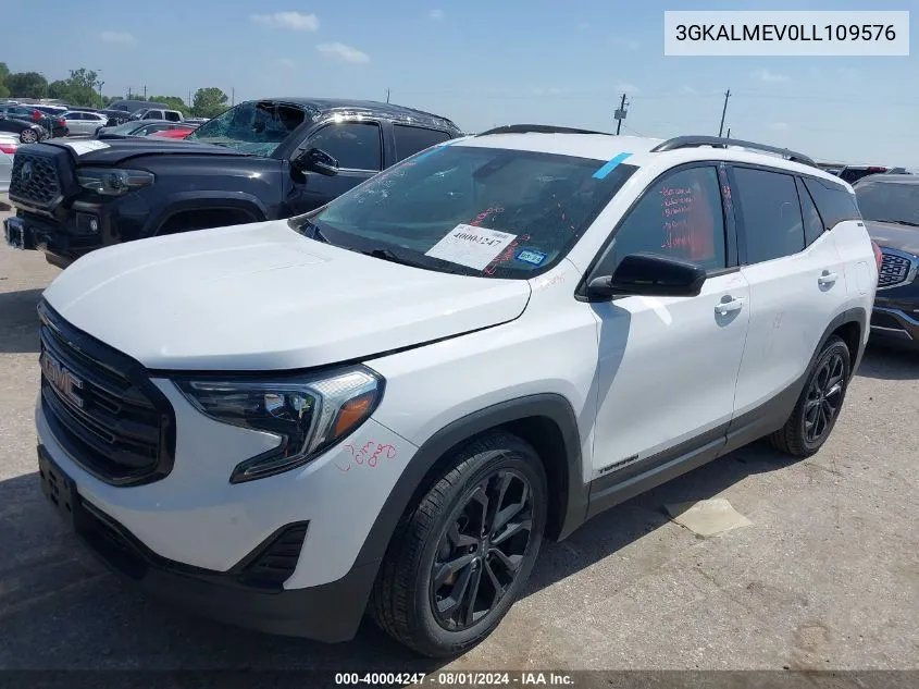 3GKALMEV0LL109576 2020 GMC Terrain Fwd Sle