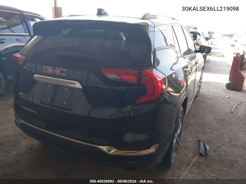 2020 GMC Terrain Fwd Denali VIN: 3GKALSEX6LL219098 Lot: 40029593