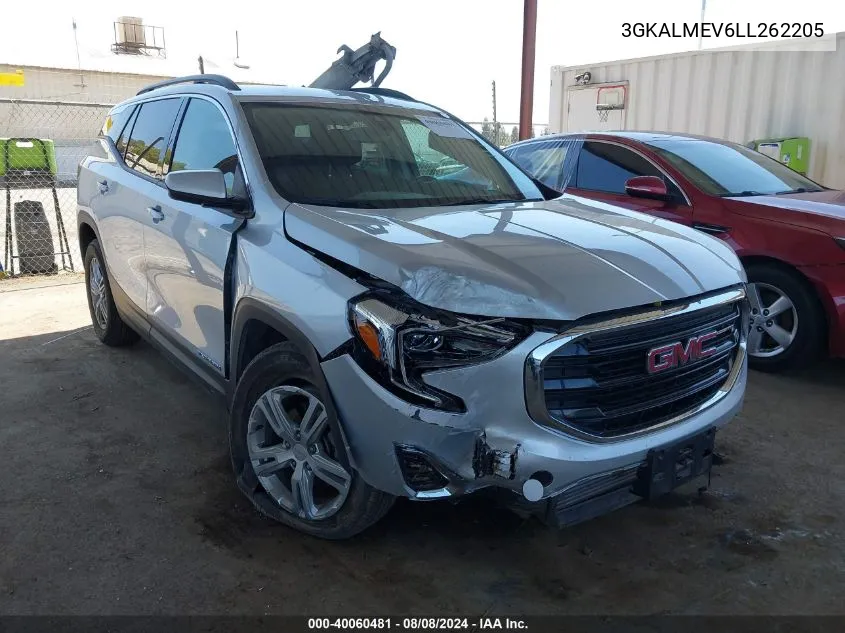 3GKALMEV6LL262205 2020 GMC Terrain Fwd Sle