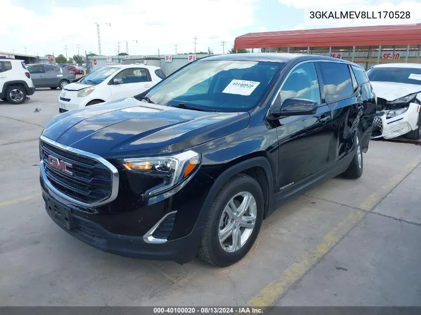 3GKALMEV8LL170528 2020 GMC Terrain Fwd Sle