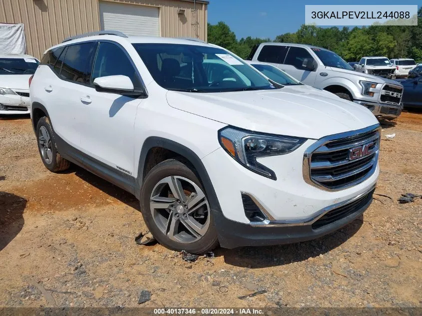 2020 GMC Terrain Fwd Slt VIN: 3GKALPEV2LL244088 Lot: 40137346