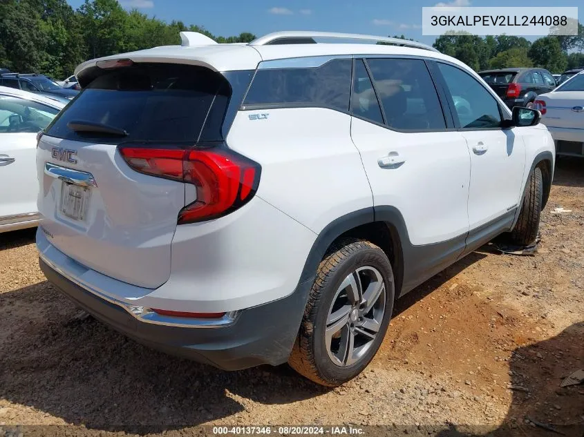 2020 GMC Terrain Fwd Slt VIN: 3GKALPEV2LL244088 Lot: 40137346