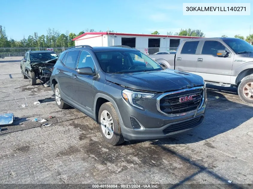 3GKALMEV1LL140271 2020 GMC Terrain Sle