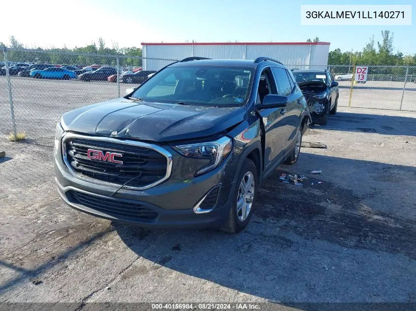 3GKALMEV1LL140271 2020 GMC Terrain Sle