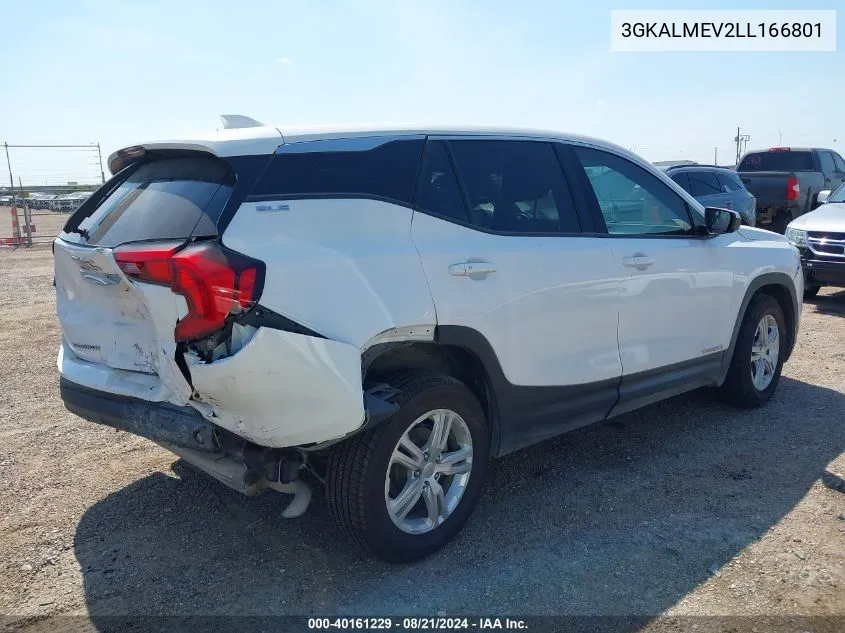 3GKALMEV2LL166801 2020 GMC Terrain Sle