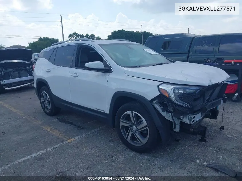 2020 GMC Terrain Slt VIN: 3GKALVEVXLL277571 Lot: 40163054