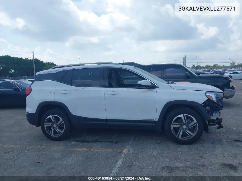 2020 GMC Terrain Slt VIN: 3GKALVEVXLL277571 Lot: 40163054