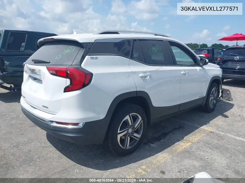 2020 GMC Terrain Slt VIN: 3GKALVEVXLL277571 Lot: 40163054