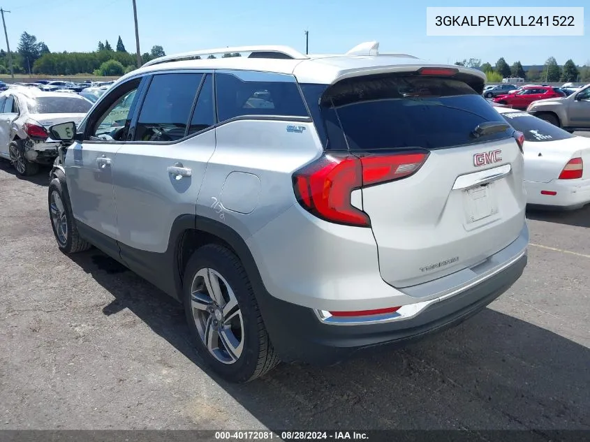 2020 GMC Terrain Fwd Slt VIN: 3GKALPEVXLL241522 Lot: 40172081