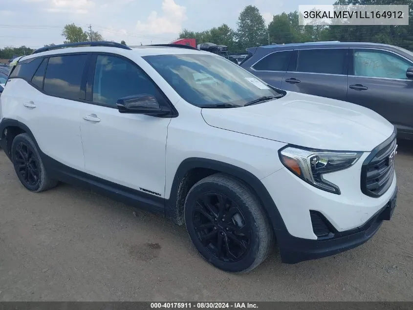 2020 GMC Terrain Fwd Sle VIN: 3GKALMEV1LL164912 Lot: 40175911