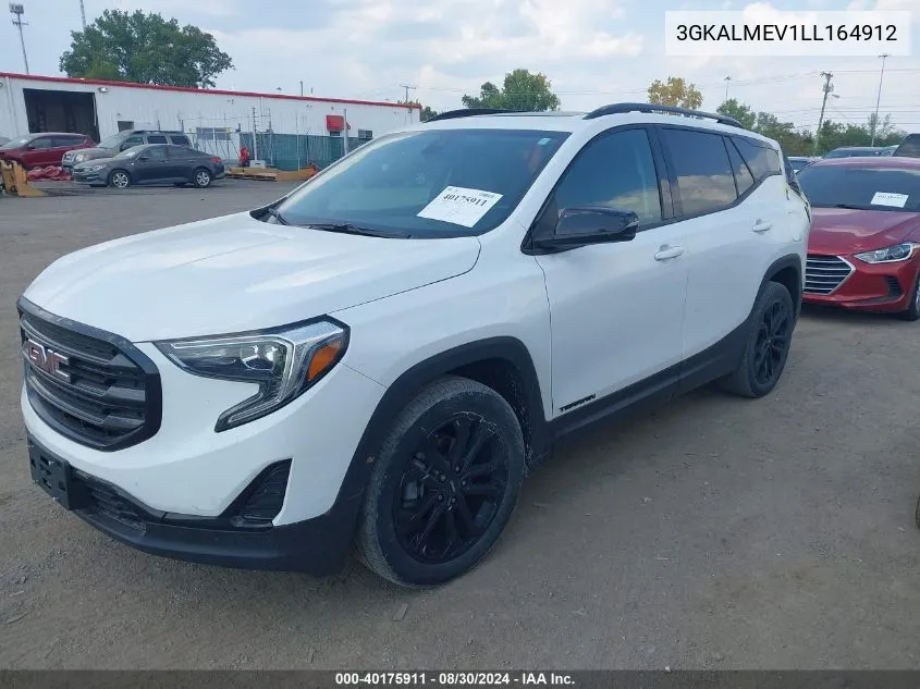 2020 GMC Terrain Fwd Sle VIN: 3GKALMEV1LL164912 Lot: 40175911