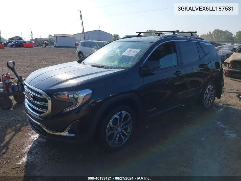 2020 GMC Terrain Awd Slt VIN: 3GKALVEX6LL187531 Lot: 40199121