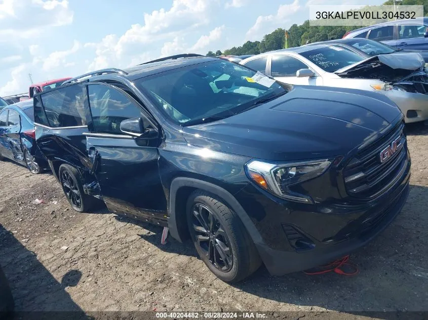 2020 GMC Terrain Fwd Slt VIN: 3GKALPEV0LL304532 Lot: 40204482