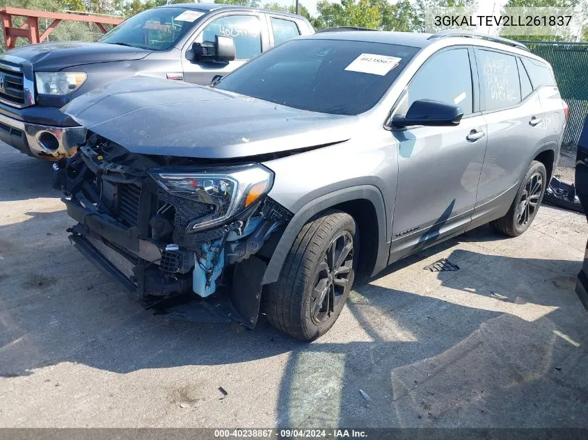 2020 GMC Terrain Awd Sle VIN: 3GKALTEV2LL261837 Lot: 40238867