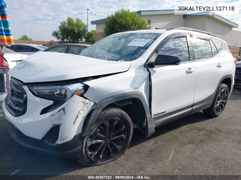 2020 GMC Terrain Awd Sle VIN: 3GKALTEV2LL127118 Lot: 40267333