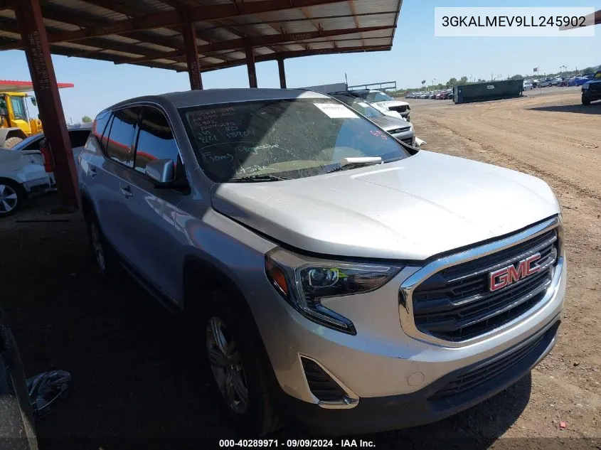 2020 GMC Terrain Fwd Sle VIN: 3GKALMEV9LL245902 Lot: 40289971