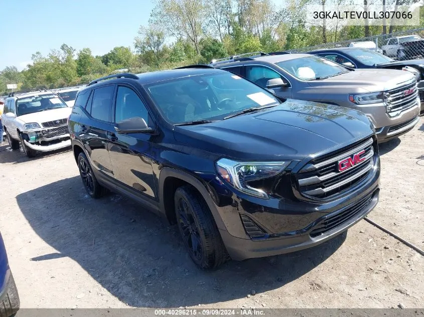 2020 GMC Terrain Awd Sle VIN: 3GKALTEV0LL307066 Lot: 40296215