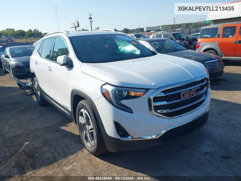 2020 GMC Terrain Fwd Slt VIN: 3GKALPEV7LL213435 Lot: 40325688