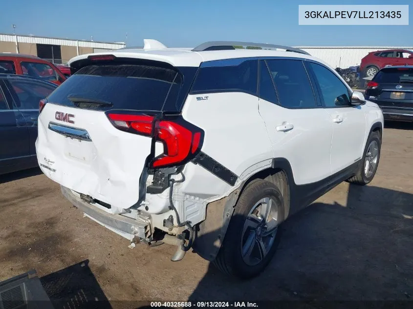 2020 GMC Terrain Fwd Slt VIN: 3GKALPEV7LL213435 Lot: 40325688