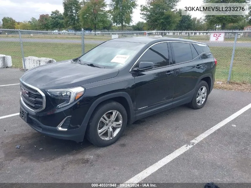 3GKALMEV5LL233276 2020 GMC Terrain Fwd Sle