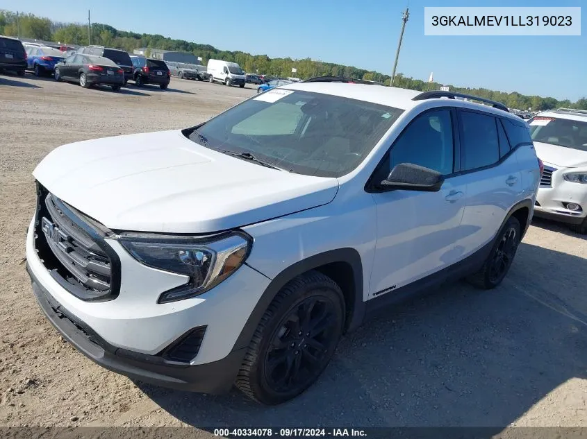 3GKALMEV1LL319023 2020 GMC Terrain Fwd Sle