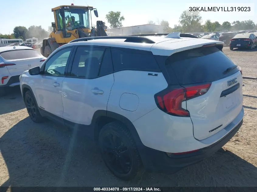 3GKALMEV1LL319023 2020 GMC Terrain Fwd Sle