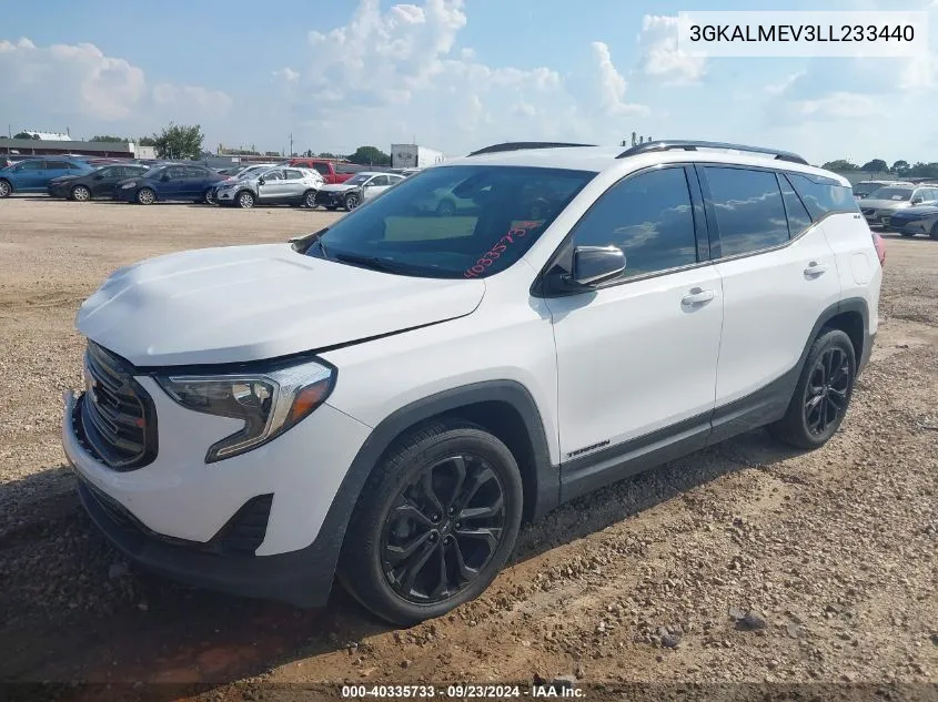 2020 GMC Terrain Sle VIN: 3GKALMEV3LL233440 Lot: 40335733