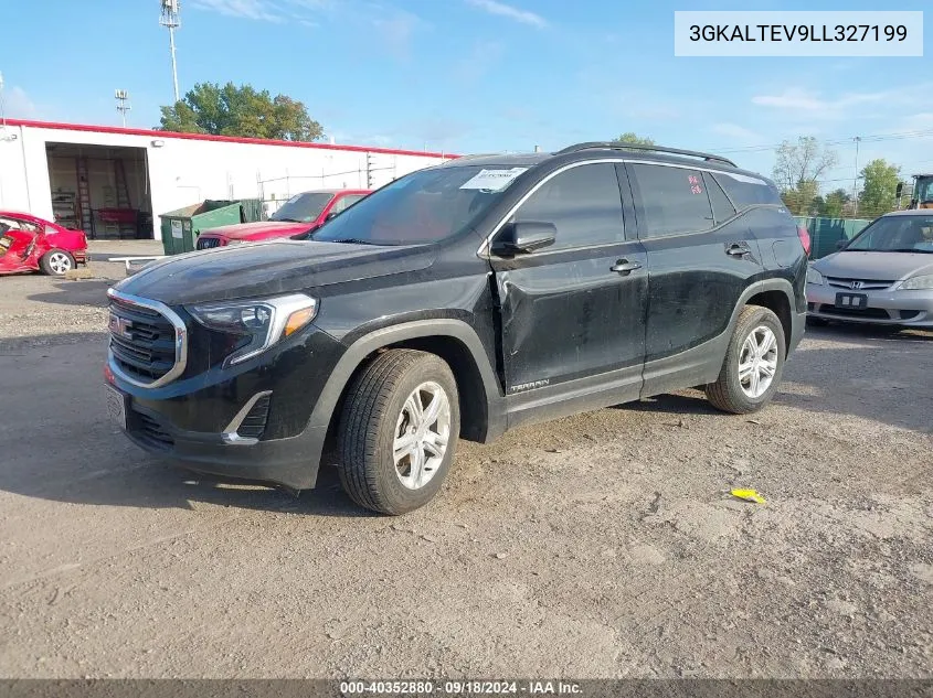 2020 GMC Terrain Awd Sle VIN: 3GKALTEV9LL327199 Lot: 40352880