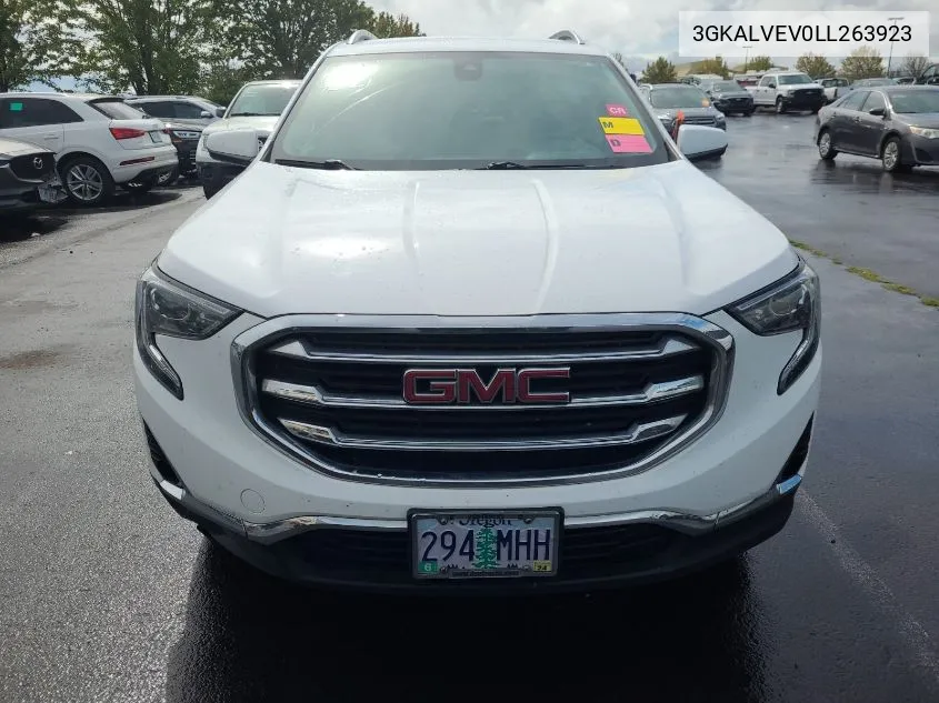 2020 GMC Terrain Slt VIN: 3GKALVEV0LL263923 Lot: 40353391