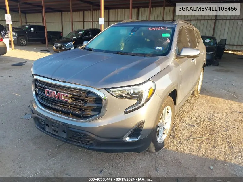 2020 GMC Terrain Fwd Sle VIN: 3GKALMEV4LL103456 Lot: 40358447